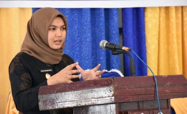 Wakil Bupati Madina Atika Azmi Utammi Nasution. Waspada/Ist