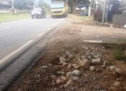 Rekanan Proyek Air Bersih Dituding Rusak Berem Jalan Nasional