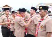 Pimca Bank Sumut Sibuhuan Terima Penghargaan Pramuka