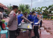 Personel Polres Aceh Barat Jalani Tes Urine Secara Acak
