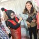 Wali Kota Susanti Dewayani pose bersama UMKM binaan KPw BI Pematangsiantar dan lainnya saat pembukaan Festival Sisibataslabuhan dan wisuda WUBI batch-3 di lapangan tenis KPw BI serta peninjauan stand bazar UMKM di KPw BI, Jl. Adam Malik, Sabtu (2/9) siang.(Waspada-Edoard Sinaga).