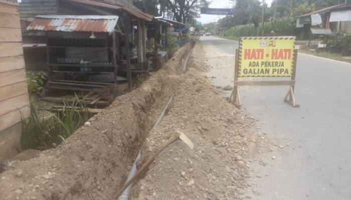 Rekanan Proyek Air Bersih Jangan Rusak Bahu Jalnas