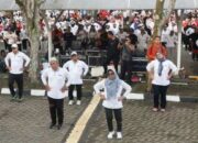 Senam Bersama Awali Festival Sisibataslabuhan