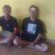 Kedua korban saat disambangi di kediamannya. Waspada/Darmawan.