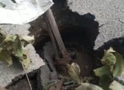 “Lubang Maut” Panyabungantonga Ancam Nyawa