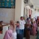 Para santri di Kabupaten Aceh Tamiang terlihat sangat antusias saat mengikuti seleksi beasiswa tahfiz Al-Qur'an yang dilaksanakan Baitul Mal Kabupaten Aceh Tamiang, Senin (4/9). (Waspada/Yusri)