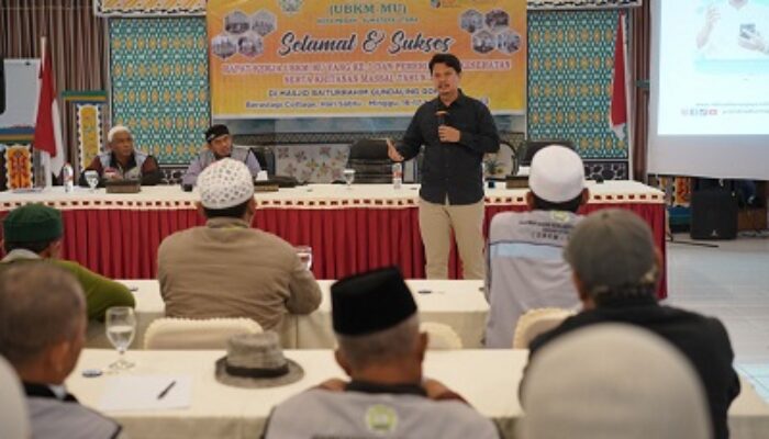 Prof. Ridha Dharmajaya Paparkan Gadget Sehat Ke BKM Se Medan Utara