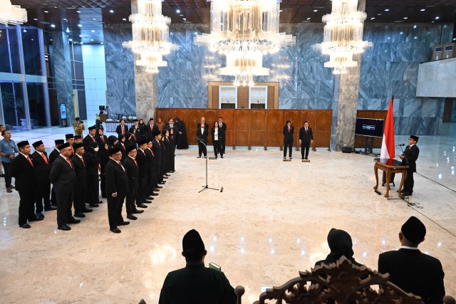 Wujudkan Parlemen Modern, 25 Pejabat Di Sekretariat Jenderal DPR RI Dilantik