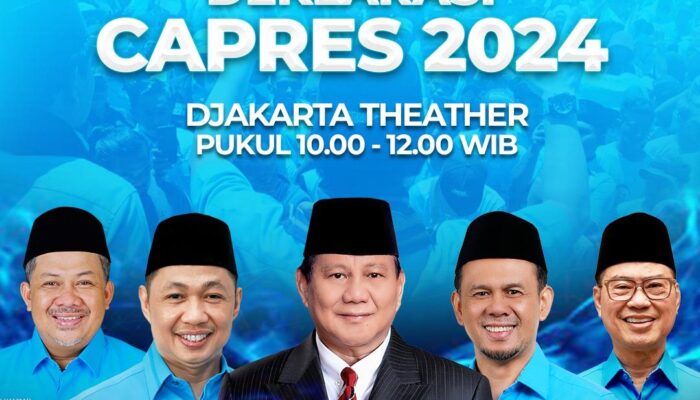 Besok, Partai Gelora Deklarasikan Dukungan Ke Prabowo