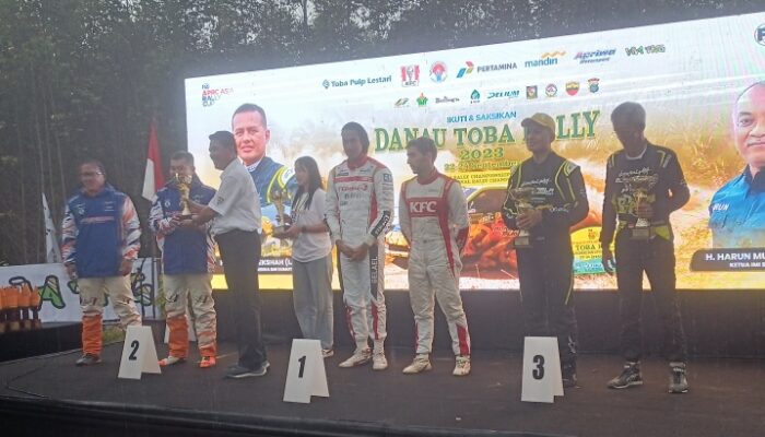 Sean Juara, Ijeck Ketiga Danau Toba Rally 2023