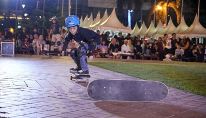 Aksi Skateboard Pukau Pengunjung Beranda Kreatif Medan