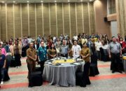 Kantor Wilayah Kementerian Hukum dan HAM Sumatera Utara (Kanwil Kumham Sumut) berkolaborasi dengan Dinas Tenaga Kerja, Koperasi, Perindustrian dan Perdagangan (Disnaker Koperindag) Kab. Samosir menyelenggarakan Sosialisasi Perseroan Perorangan, di Marianna Resort & Convention, Senin (25/9/2023).