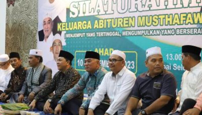 Keluarga Abituren Musthafawiyah Gelar Silaturrahmi “Rekatkan Soliditas Antar Alumni”