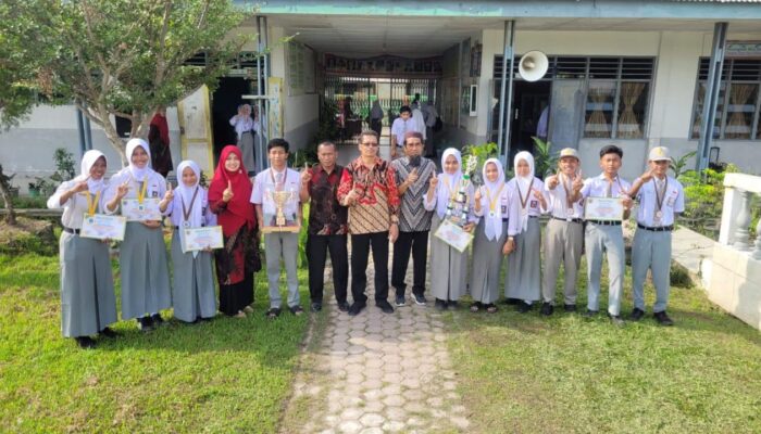 SMAN 1 Hinai Juara Silat Merpati Putih