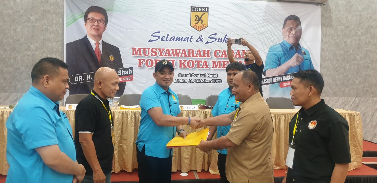 Yudi Atmaja Pimpin Forki Medan 