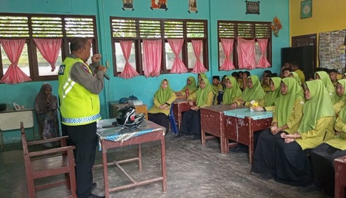 Satlantas Polres Abdya Saweu Sikula