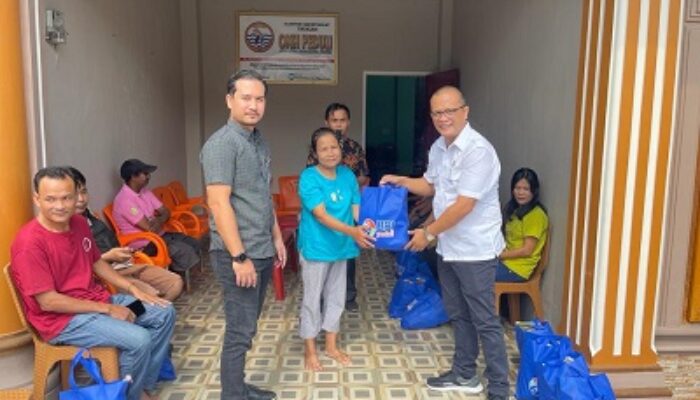 BRI BO Medan Gatot Subroto Berikan Bantuan Sembako Kepada Yayasan Ono Niha Hasambua