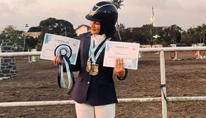 Atlet Berkuda Show Jumping Asal Medan Sabet Peringkat 5 Kejuaraan di Jateng