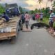 Banjir Simeulue Amblaskan Ruas Jalan Provinsi