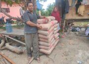 IDI Kota Langsa Bantu 30 Sak Semen Korban Kebakaran