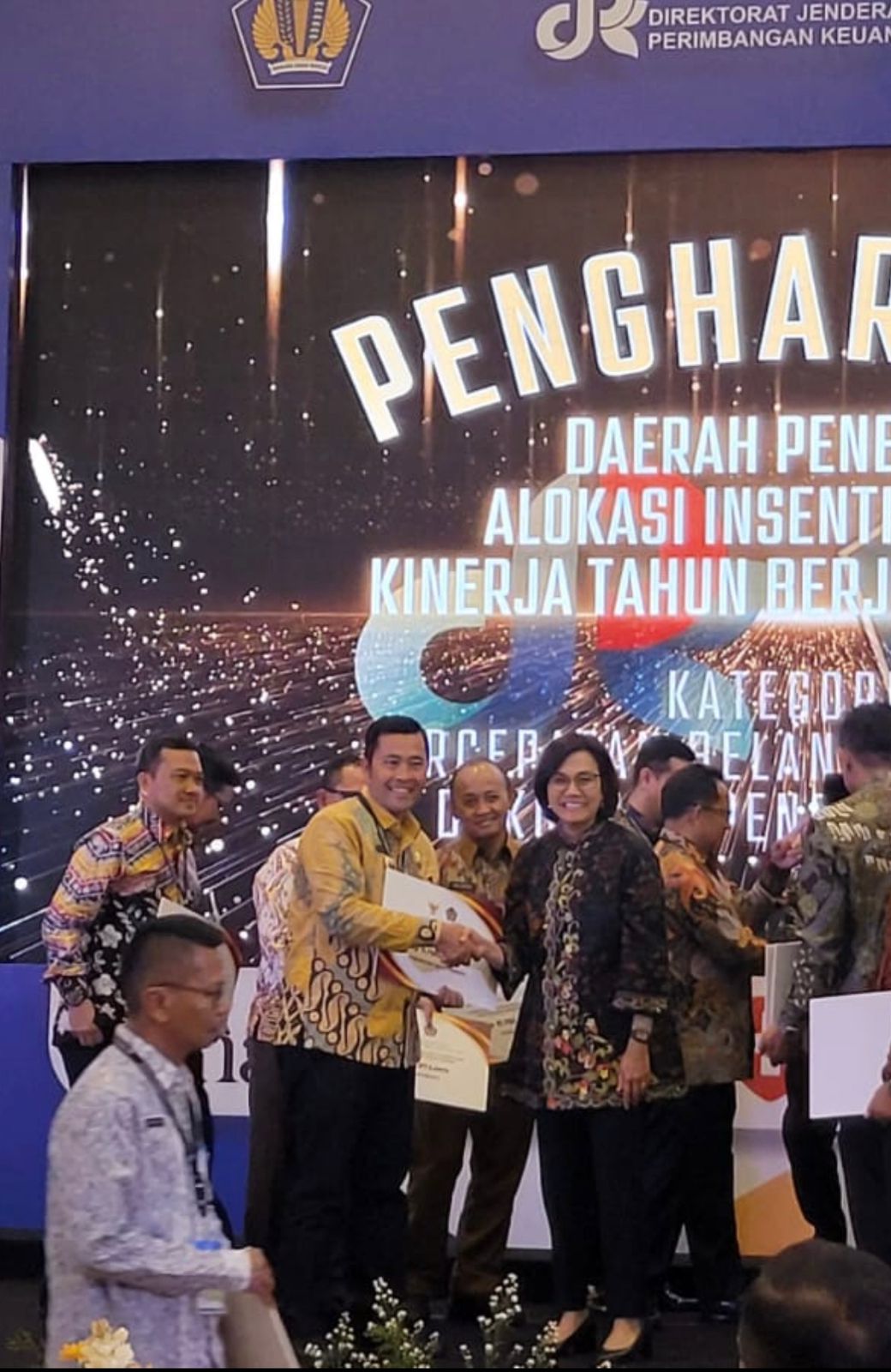 Pj Bupati Bener Meriah Terima Insentif Fiskal Kinerja Dari Menkeu