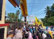 Massa PMII Madina Minta Kapolres Tangkap Oknum Mafia Galian C Ilegal