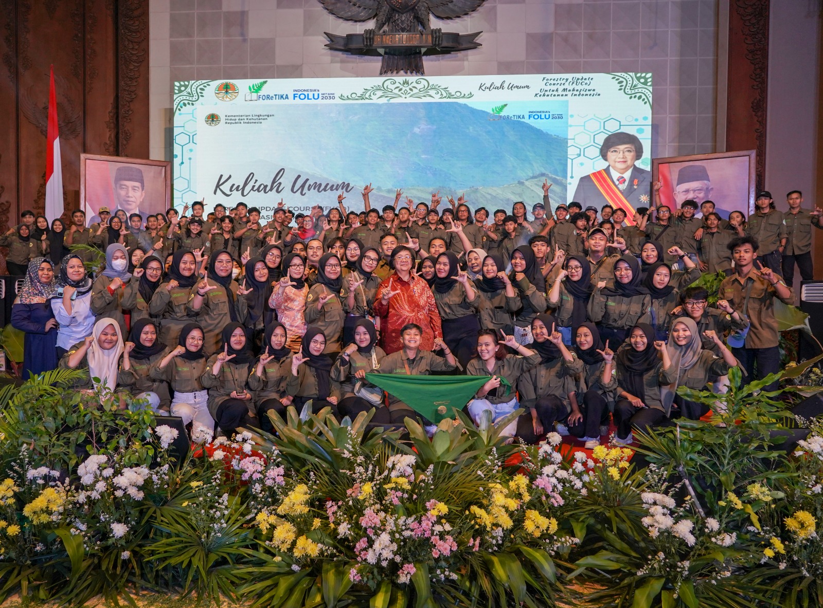 Di Depan Mahasiswa Kehutanan, Menteri LHK Resmikan FUCo