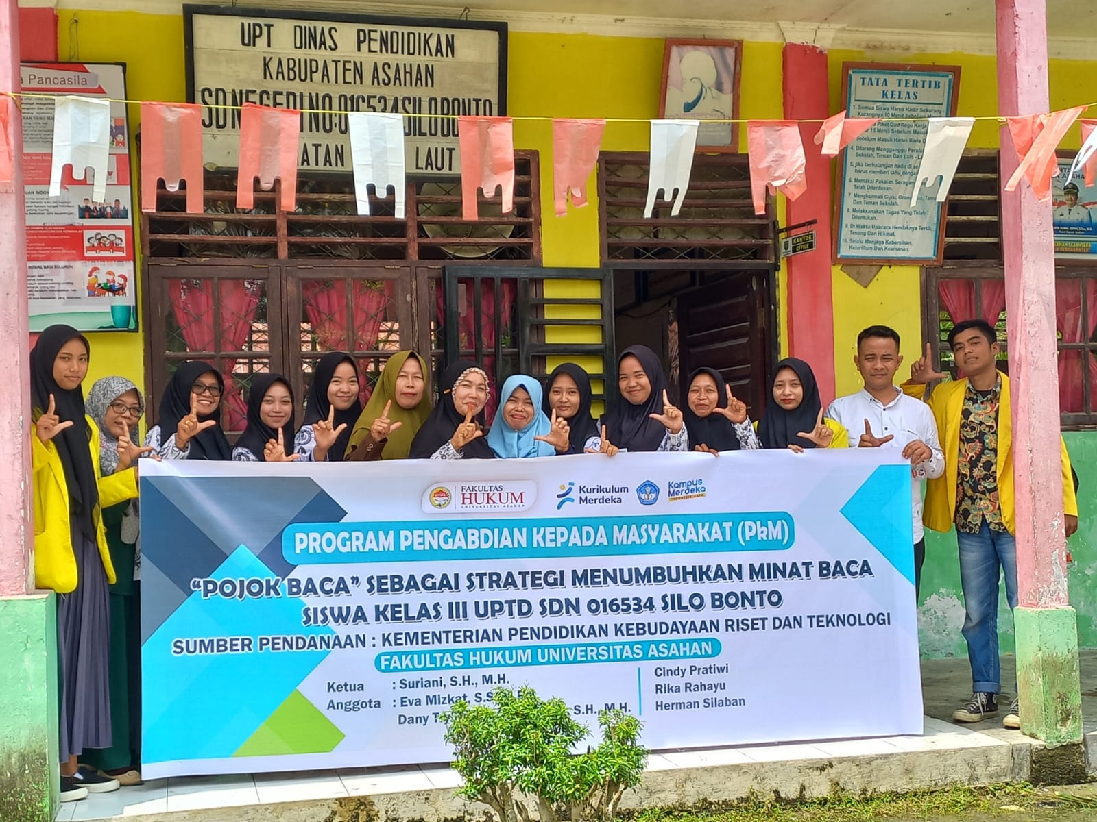 "Pojok Baca" Tumbuhkan Minat Baca Siswa SDN 016534 Silo Bonto