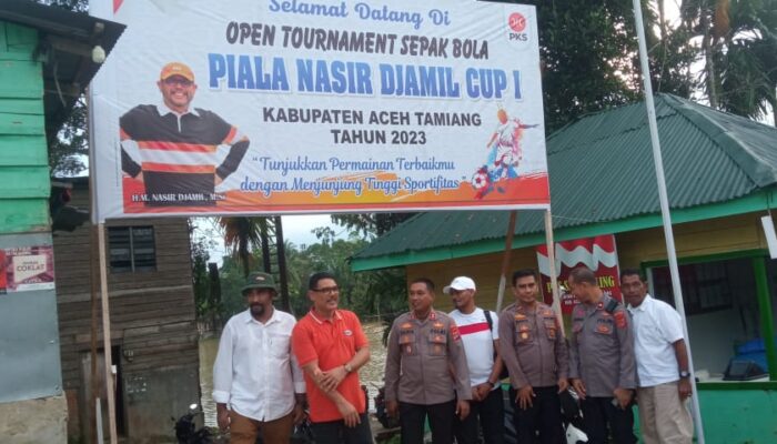 Banjir, Turnamen Sepakbola Nasir Djamil Cup Ditunda