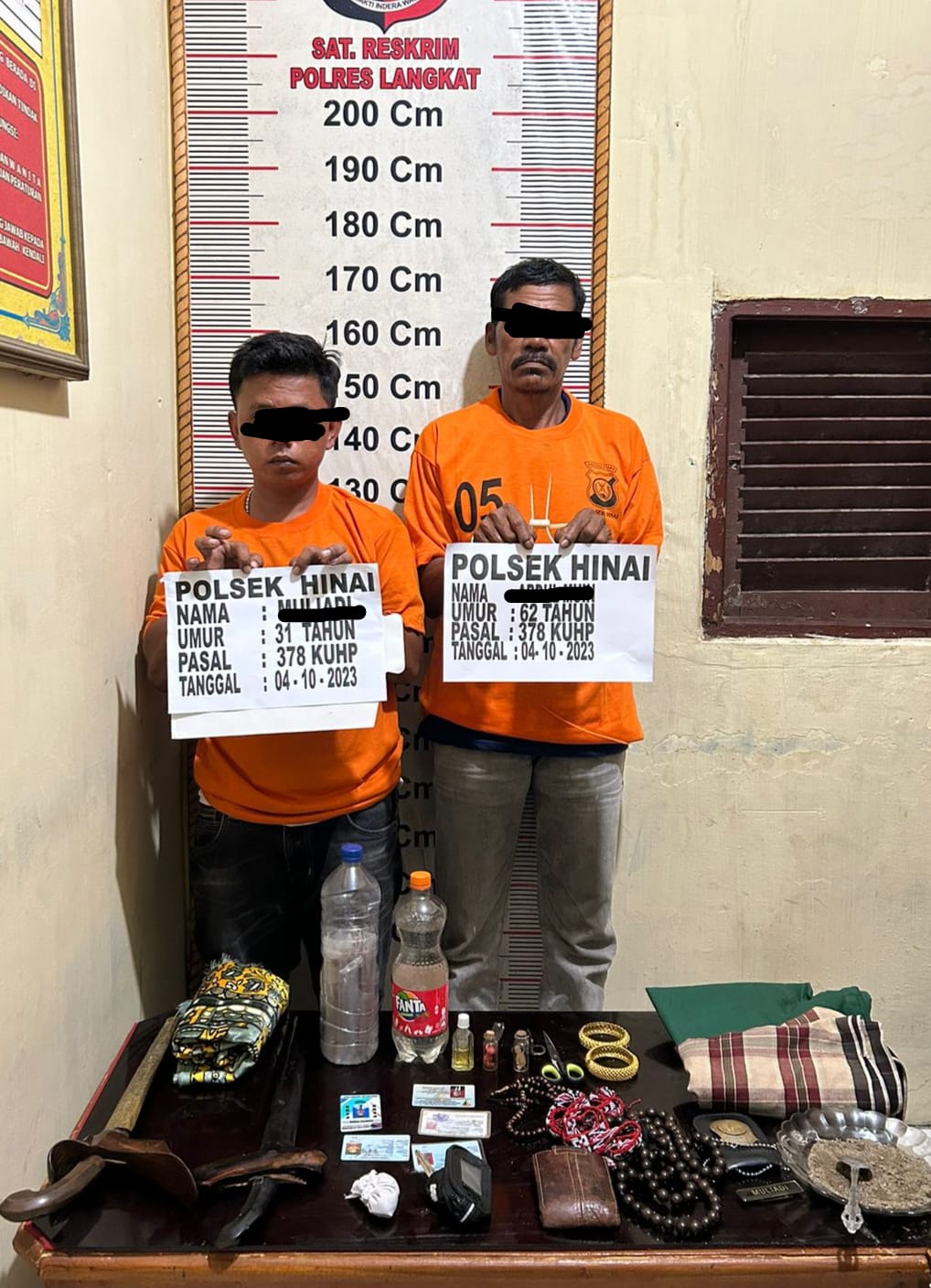 Modus Bisa Gandakan Uang, Dua Pria Batubara Diamankan Polisi 