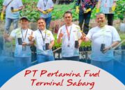 Peduli Lingkungan, Pertamina Sabang Dan Rumah Zakat Tanam 1500 Pohon