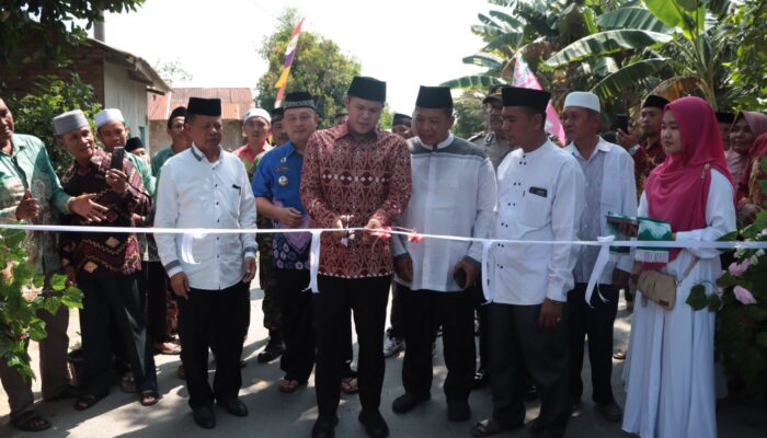 Wabup Sergai Resmikan Jalan Di Perbaungan