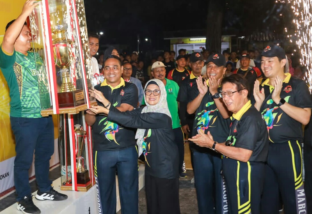 PTPN IV Juara Turnamen Voli Marcopolo Cup