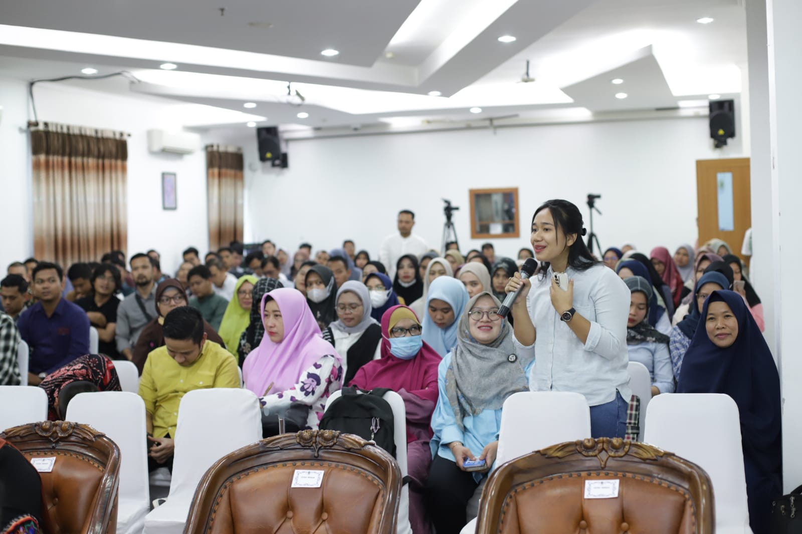 Sambut Mahasiswa Program Pascasarjana UMSU, Atika: Hampir Saya Nyerah