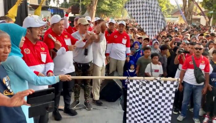 Wakili Prabowo, Fahri Hamzah Lepas Peserta Lomba Jaka Sopan 2023