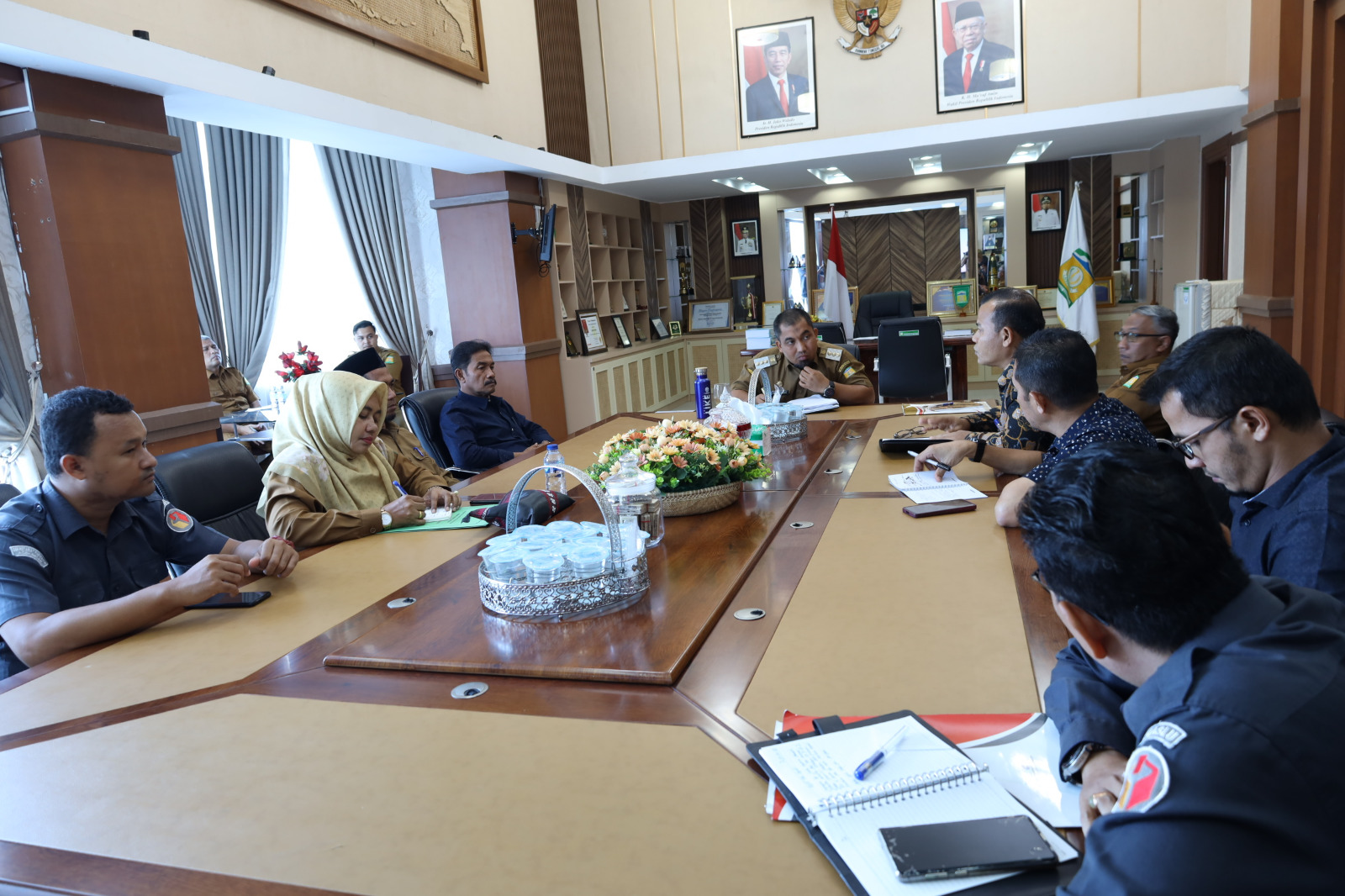 Pj Bupati Aceh Besar Ajak Panwaslih Terus Bersinergi