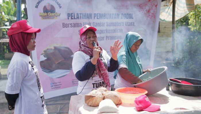 Mak Ganjar Sumatera Utara Adakan Pelatihan Pembuatan Dodol Khas Serdang Bedagai