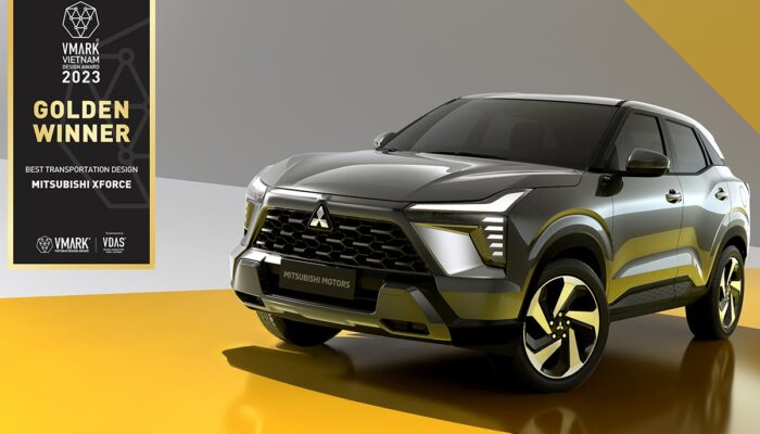 Mitsubishi Xforce Memenangkan Penghargaan VMARK Vietnam Design Award 2023