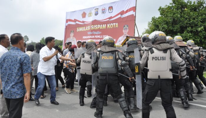Jelang Pemilu 2024, Polres Humbahas Gelar Sispamkota
