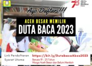 Aceh Besar Buka Seleksi Duta Baca 2023, Berikut Syaratnya