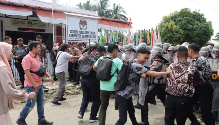 Polres Padang Lawas Gelar Simulasi Sispamkota