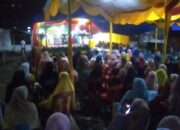 Masyarakat Blang Ara Gampong Antusias Saksikan Ceramah Maulid