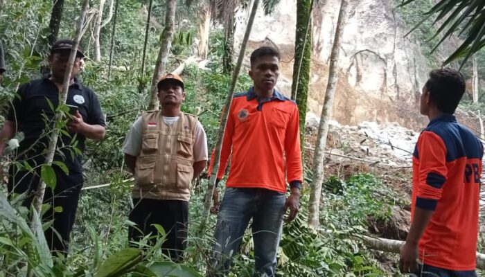 2 Petugas Air Minum Hilang Diduga Tertimbun Longsor Bukit Simarsolpah