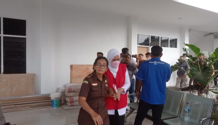 6 Tersangka Dugaan Korupsi Dana BOS MAN Binjai Ditahan