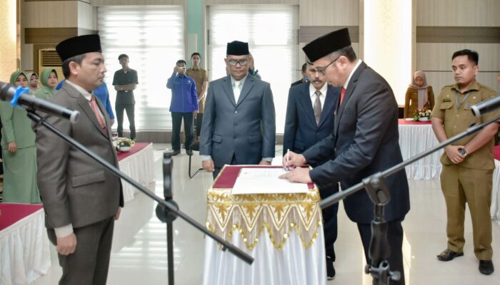 Pj. Wali Kota Sabang Lantik Andri Nourman Sekdako Definitif