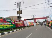 Pendopo Bupati Agara Dibanjiri Papan Bunga Ucapan Selamat