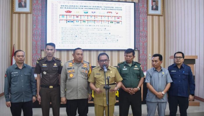 Humbahas Deklarasi Pemilu Damai 2024