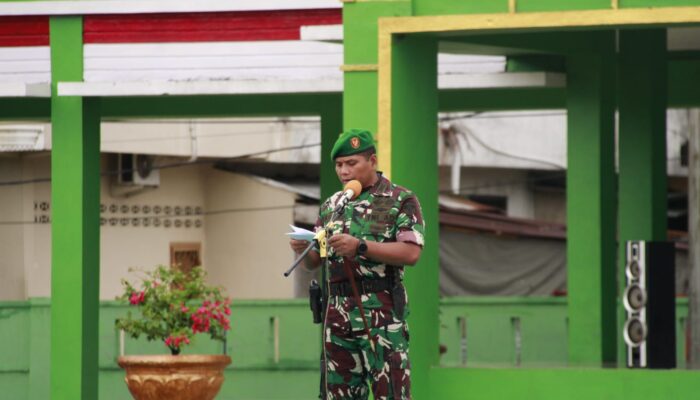 Kodim Agara Apel Gelar Pasukan Persiapan Pengamanan Pemilu 2024