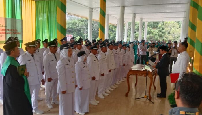 Datok Penghulu Di Aceh Tamiang Diminta Dukung Program Nasional
