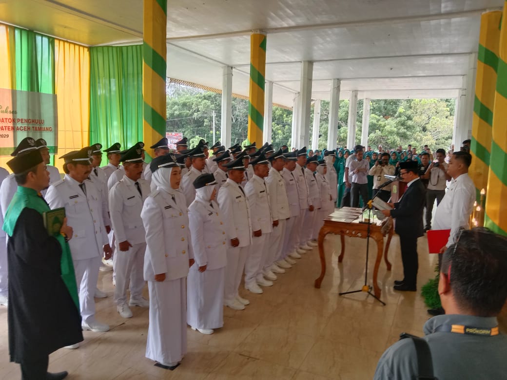 Datok Penghulu Di Aceh Tamiang Diminta Dukung Program Nasional
